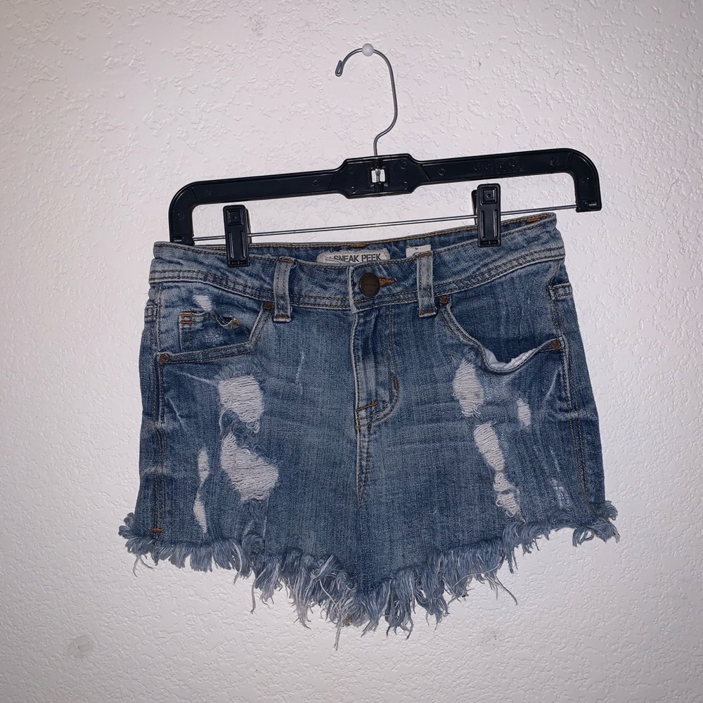 Jean shorts